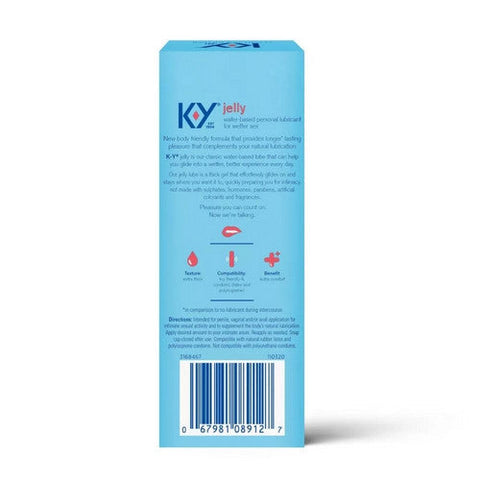 K-Y, Classic Jelly Water-Based Personal Lubricant, 4 Oz K-Y