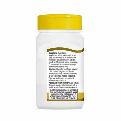 21st Century, Vitamin B-12 Cherry, 5000 Mcg, 110 Tabs