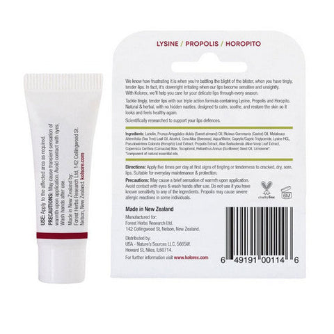 Kolorex, Kolsore Triple Action Lip Ointment, 5 Grams Kolorex