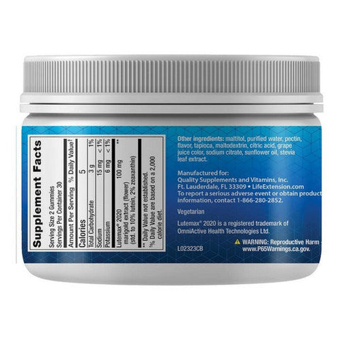 Life Extension, Gummy Science Digital Eye Support (Berry), 0, 60 Gumies Life Extension