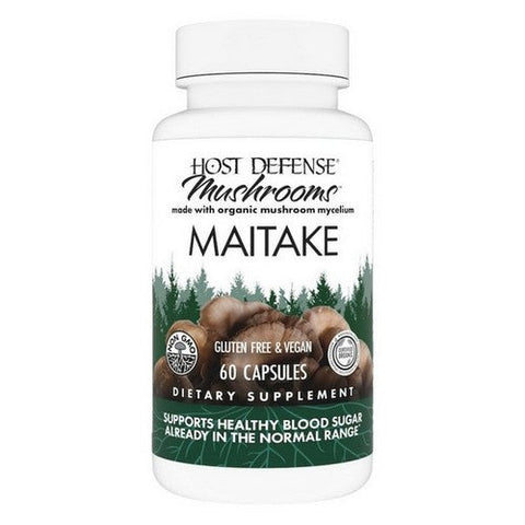 Host Defense, Maitake Capsules, 60 Cap Host Defense