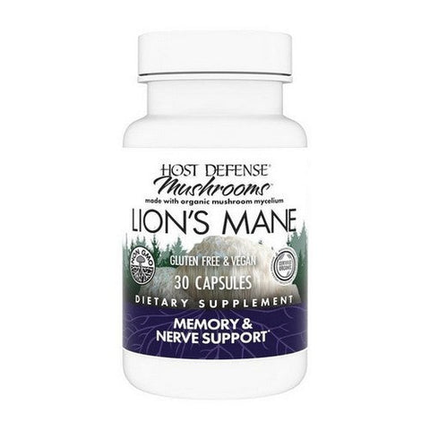 Host Defense, Lion's Mane Capsules, 30 Cap Host Defense