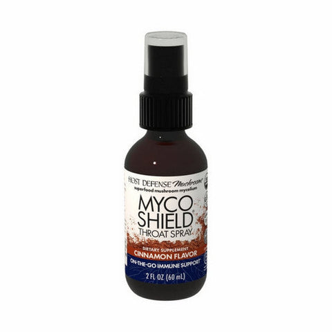 Host Defense, MycoShield Cinnamon Throat Spray, 2 Oz Host Defense