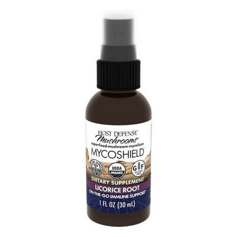 Host Defense, MycoShield Spray Licorice Root, 1 Fl Oz Host Defense