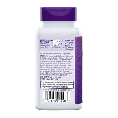 Natrol, Melatonin Time Release, 3 mg, 100 tabs Natrol
