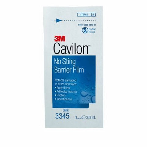 3M, Barrier Film 3M Cavilon 3.0 mL Wand, No Sting, Alcohol Free, Sterile, Fast-drying, Non-sticky, Hypoa, Case Of 4 3M