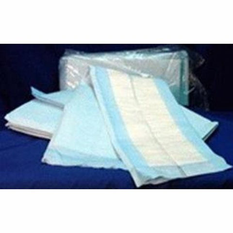 Underpad McKesson 23 X 36 Inch Disposable Polymer Moderate Absorbency Case of 150 by McKesson