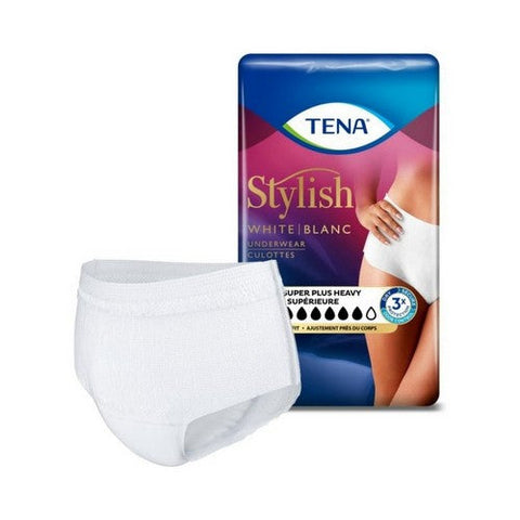 Tena, Women Super Plus Pull With Tear Adult Small And Medium Female Underwear, Count of 18 Tena