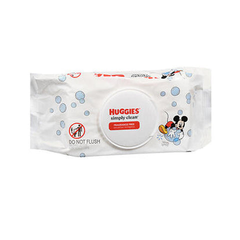 Huggies, Simply Clean Wipes, Pack Of 64 Huggies