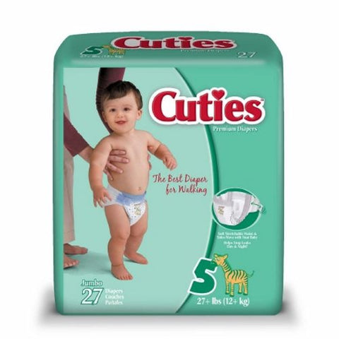 First Quality, Unisex Baby Diaper Complete Care Size 5 Disposable Heavy Absorbency, 1 Pack