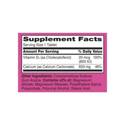 21st Century, Calcium 600 + Vitamin D 3, 75 Caplets 21st Century