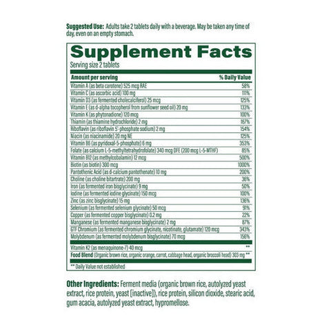 MegaFood, Women's 40+ Advanced Multivitamin, 120 Tabs MegaFood