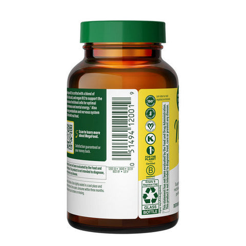 MegaFood, Vegan B12, 30 Tabs MegaFood