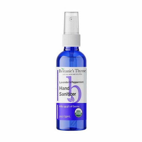 Brittaine's Thyme, Organic Hand Sanitizer, Lavender 2 Oz Brittaine's Thyme