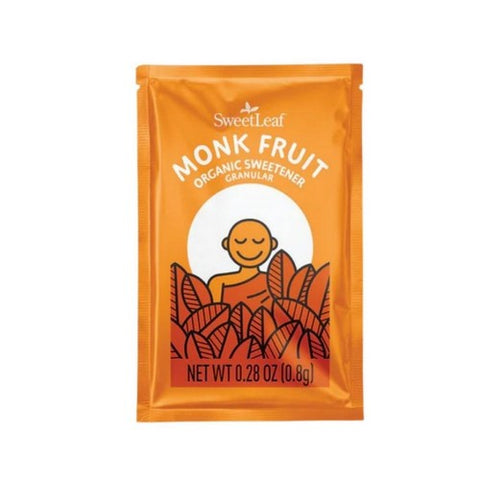 Sweetleaf Stevia, Monk Fruit Organic Sweetener Granular, 80 Count Sweetleaf Stevia