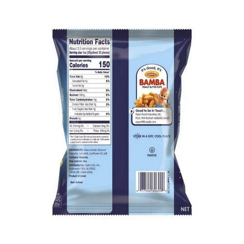 Osem, Bamba Peanut Snacks, 3.5 Oz(Case Of 12) Osem