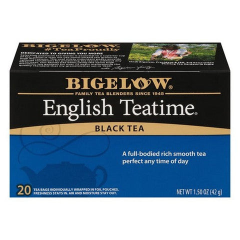 Bigelow, Black Tea English Teatime, 1.5 Oz Bigelow