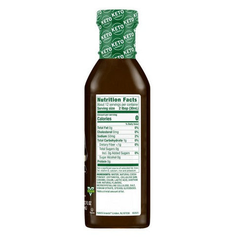 Walden Farms, Chocolate Syrup, 12 Oz(Case Of 6) Walden Farms