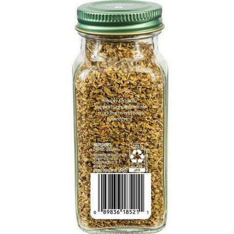 Simply Organic, Organic Oregano, 0.75 Oz(Case Of 6) Simply Organic