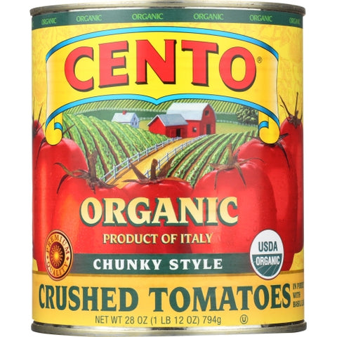 Tomato Crushed Org Case of 6 X 28 Oz by Cento