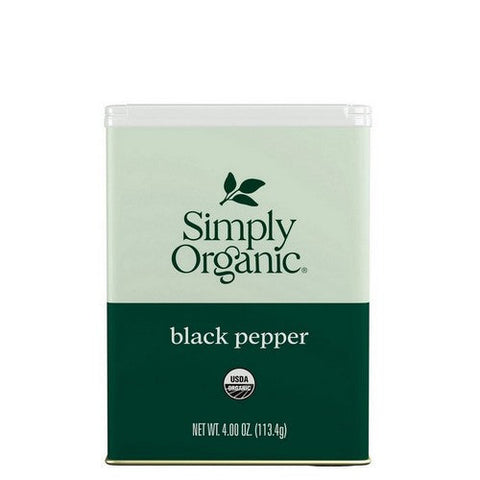 Simply Organic, Organic Black Pepper, 4 Oz(Case Of 6) Simply Organic