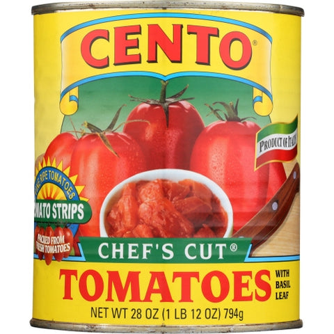 Tomato Chef Cut Case of 12 X 28 Oz by Cento