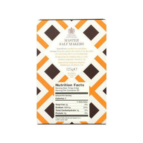 Maldon, Smoked Sea Salt Flakes, 4.4 Oz(Case Of 6) Maldon