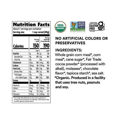 Nature's Path, Envirokidz Organic Choco Chimps Cereal Chocolate, 10 Oz(Case Of 12) Nature's Path