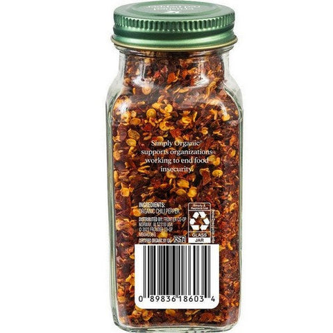 Simply Organic, Organic Crushed Red Pepper, 1.59 Oz(Case Of 6) Simply Organic