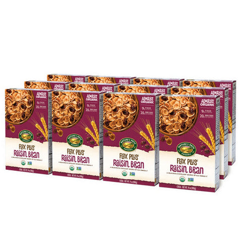 Natures Path, Organic Flax Plus Raisin Bran, 14 Oz(Case Of 12) Natures Path