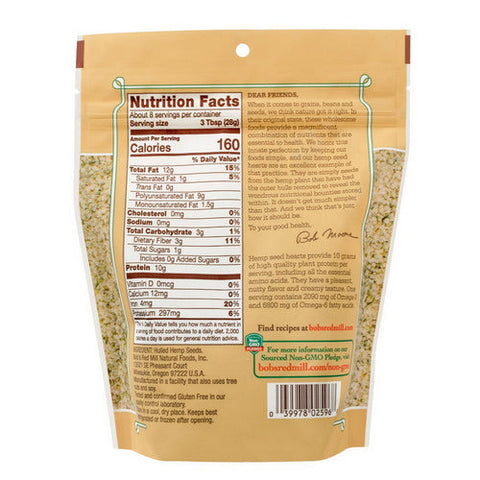 Bobs Red Mill, Seeds Hump Hearts, 8 Oz(Case Of 5) Bobs Red Mill