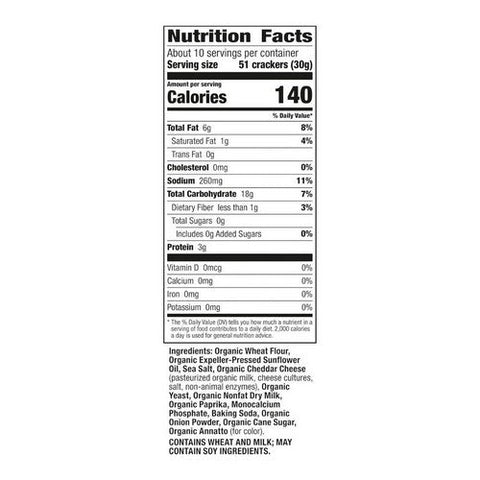 Annie's Homegrown, Organic Cheddar Bunnies Baked Crackers, 11.25 Oz(Case Of 6) Annie's Homegrown