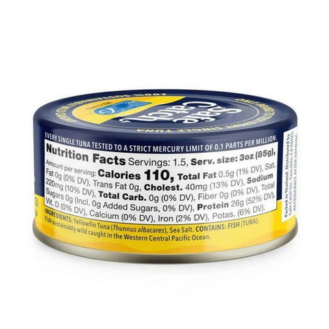 Safecatch, Ahi Wild Yellowfin Can Tuna, 5 Oz Safecatch