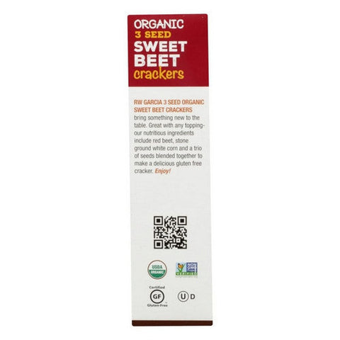 Rw Garcia, Cracker Sweet Beet Org, 5.5 Oz(Case Of 6) Rw Garcia
