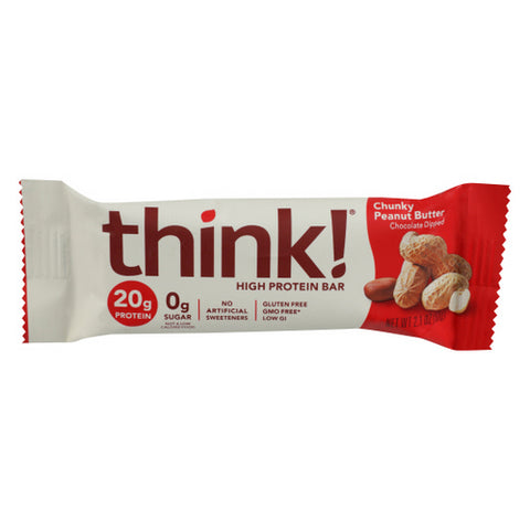Think Thin Chunky Peanut Butter Bar 2.1 Oz(Case Of 10) by Think!