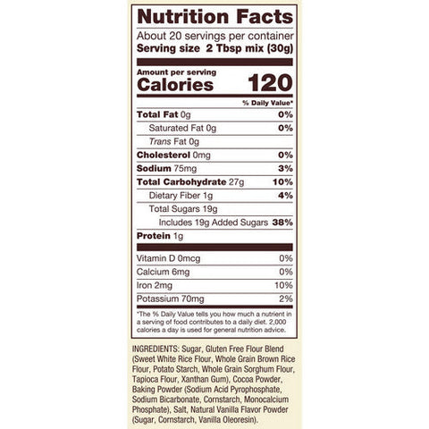 Bobs Red Mill, Brownie Mix, 21 Oz(Case Of 4) Bobs Red Mill