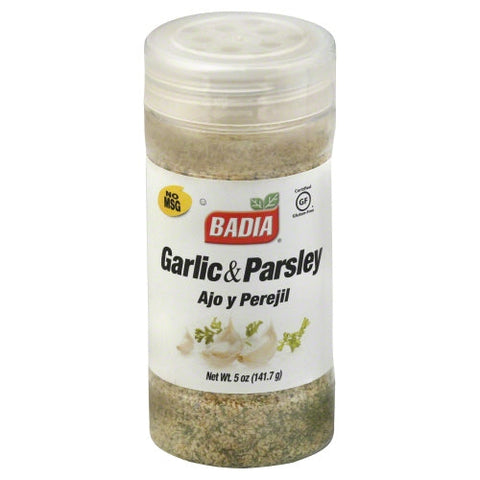 Badia, Garlic Parsley Grnd, Case of 6 X 5 Oz Badia