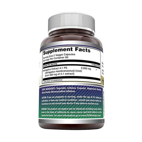 Amazing Nutrition, Amazing Formulas Astragalus, 1000 mg, 120 Caps Amazing Nutrition