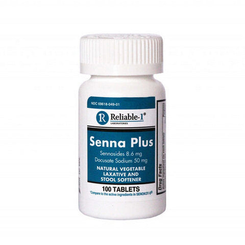 Reliable1, Senna Plus, 100 Tabs Reliable1
