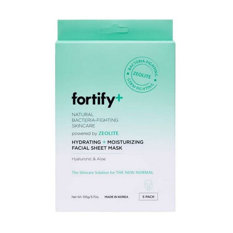 Fortify, Hydrating & Moisturizing Facial Sheet Mask, 5 Packets Fortify