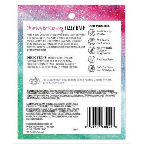 Aura Cacia, Clearing Breezeway Fizzy Bath, 2.5 Oz Aura Cacia