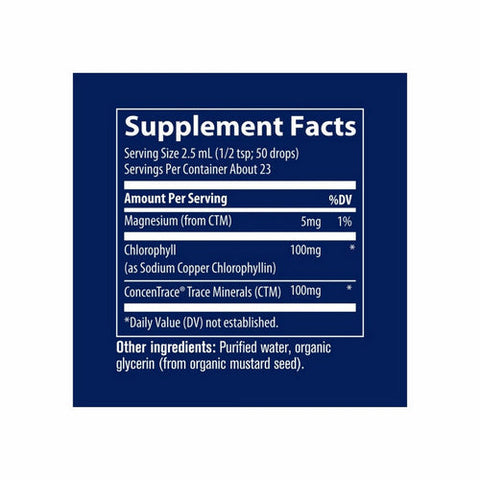 Trace Minerals, Ionic Chlorophyll, 2 Oz Trace Minerals
