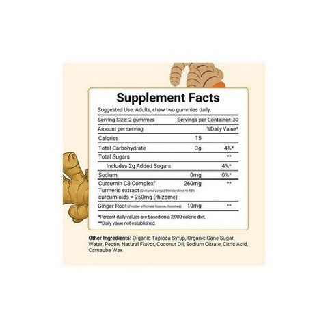 Herbion Naturals, Turmeric Gummies, 60 Count Herbion Naturals