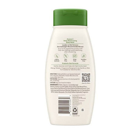Aveeno, Daily Moisturizing Body Wash Lightly Scented, 18 Oz Aveeno