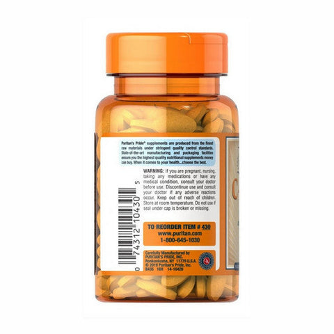 Puritan's Pride, Vitamin C with Bioflavonoids & Rose Hips, 500 mg, 100 Caplets Puritan's Pride