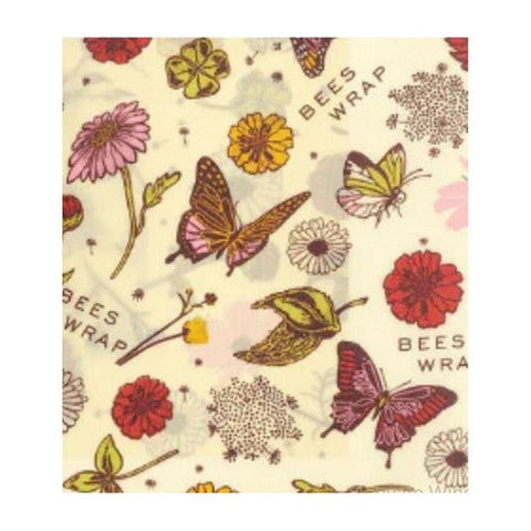 Bees Wrap, Meadow Magic Assorted Vegan Wraps, 3 Counts Bees Wrap