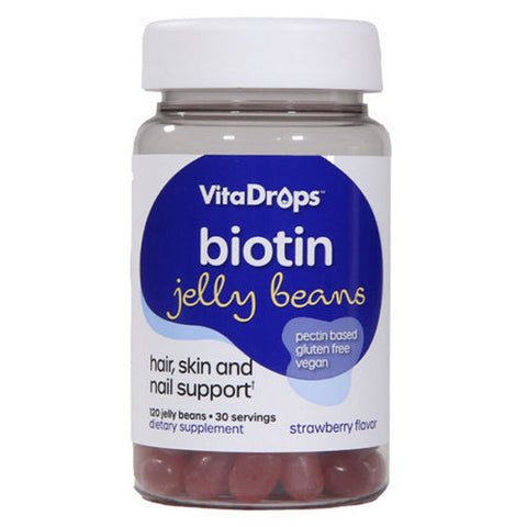 Vitadrops, Biotin Jellybeans, 120 Count Vitadrops