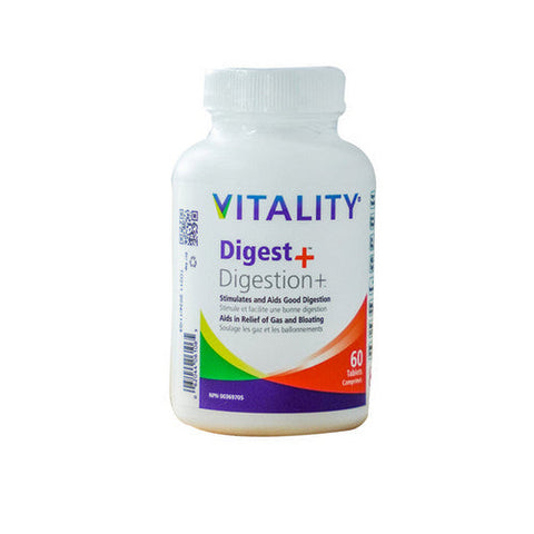Vitality, VITALITY Digest+, 60 Tabs Vitality
