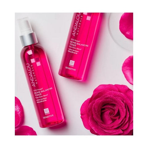 Andalou Naturals, 1000 Roses Biome Balancing Toner Sensitive, 6 Oz Andalou Naturals