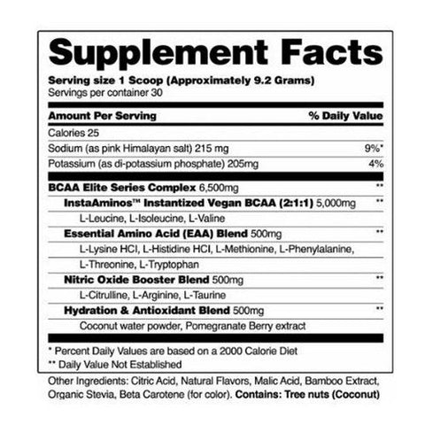 Snap Supplements, BCAA Peach Mango Powder, 9.42 Oz Snap Supplements